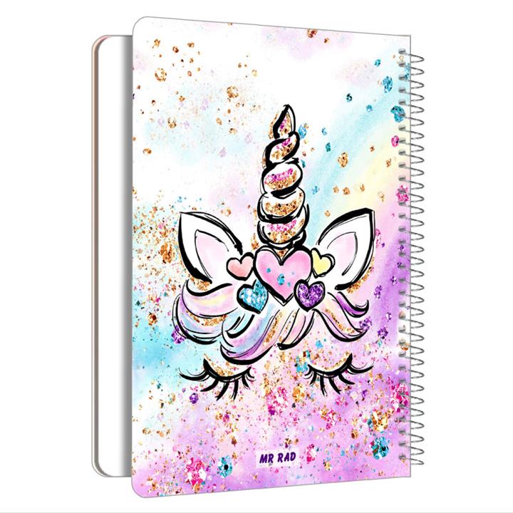 دفتر نقاشی مستر راد طرح یونیکورن کد 1645